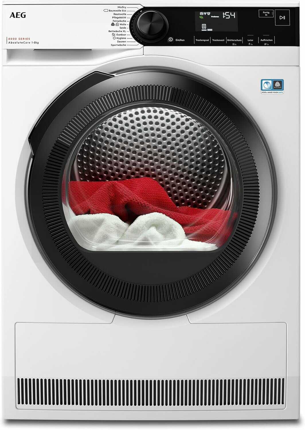 AEG Wärmepumpentrockner 8 kg, Serie 8000 AbsoluteCare C  649€ statt 903,90€ AEG Wärmepumpentrockner 8 kg, Serie 8000 AbsoluteCare C  649€ statt 903,90€