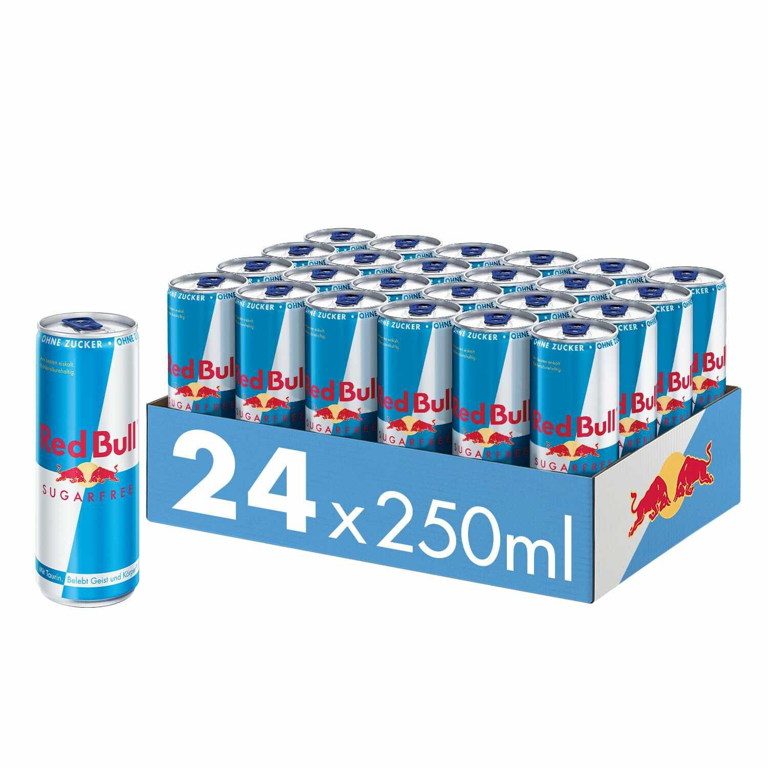 Red Bull Energy Drink Sugarfree 24 x 250 ml für 20,40€ statt 31,99€