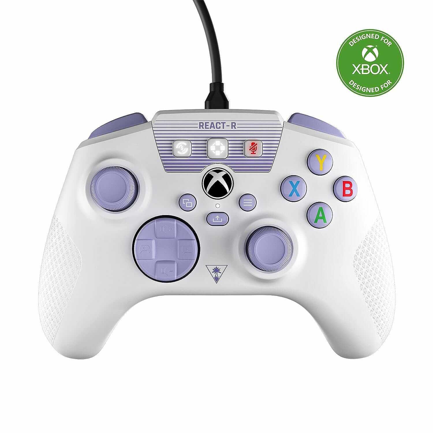 Turtle Beach REACT R Controller Weiß/Violett – Xbox Series X|S, Xbox One und PC für 20,99€ PVG 29,99€ 