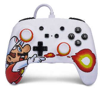 PowerA Enhanced Nintendo Switch Kabelgebundener Controller Fireball Mario für 15,99€ statt 27,45€