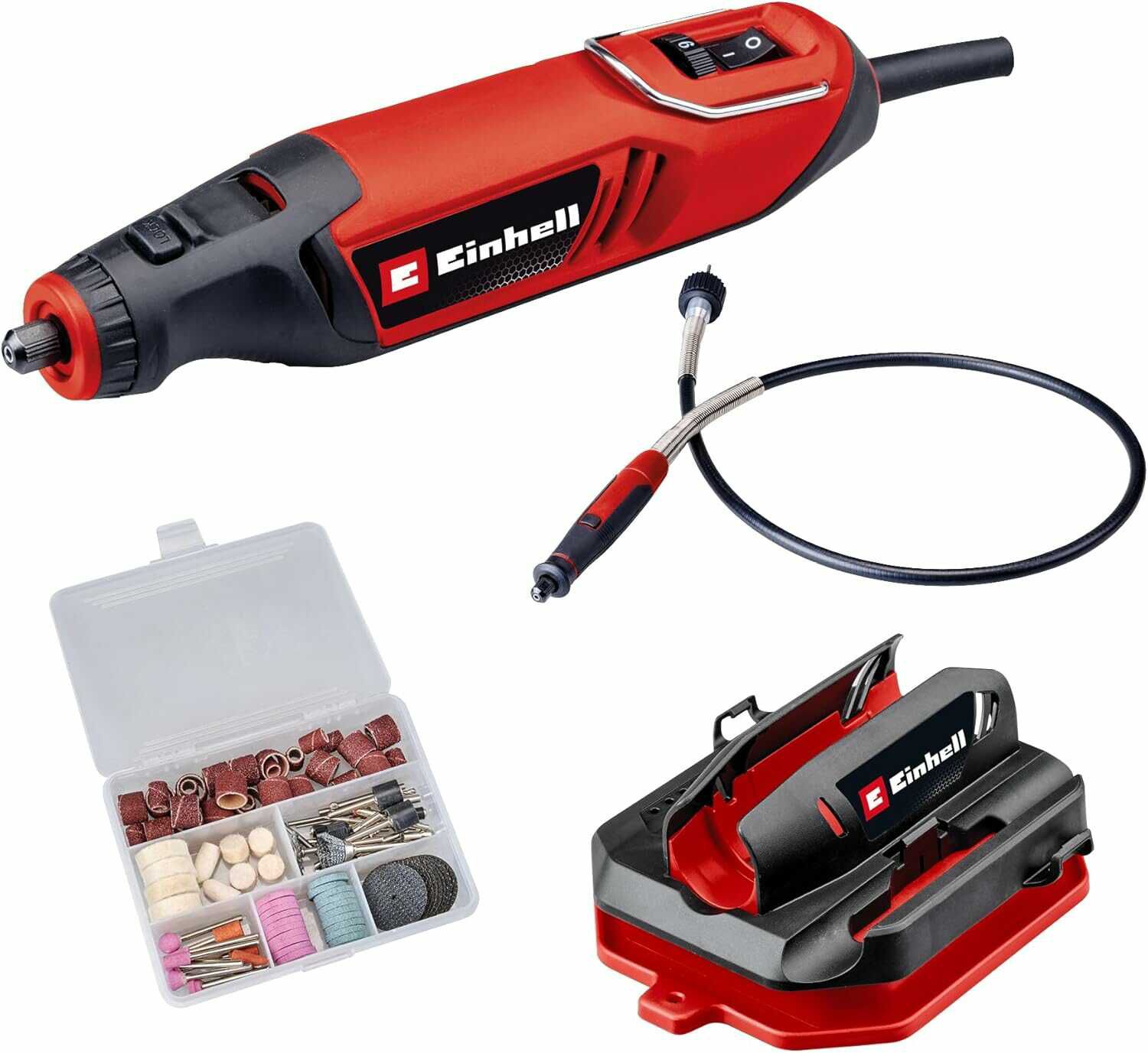 Einhell Schleif  und Gravur Werkzeug TC MT 150 E (150 W, Drehzahlelektronik, max. 35000 U/min) für 38,69€ PVG 48,98€