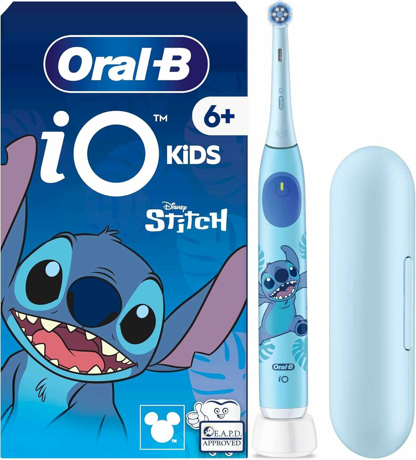 Oral B iO Kids 6+ Disney Stitch Elektrische Zahnbürste für Kinder — Electric Toothbrush für 42,99€ PVG 54,79€