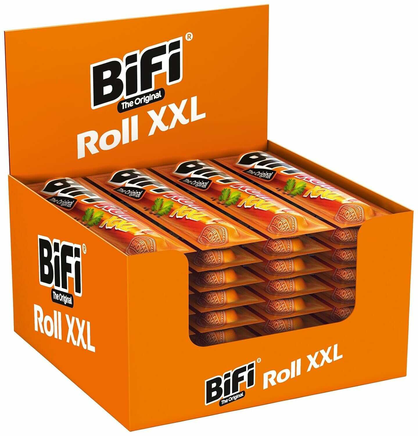 [Prime] BiFi Roll XXL Salami Snack – 24er Pack (24 x 70g) im Spar Abo 27,92€ statt 38,29€