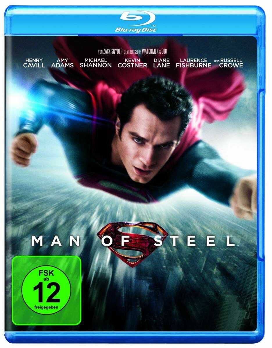 Man of Steel (Blu ray) für 3,99€ statt 5,99€