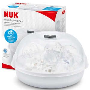 NUK Micro Express Plus Mikrowellen Sterilisator für Flaschen für 13,29€ statt 21,79€