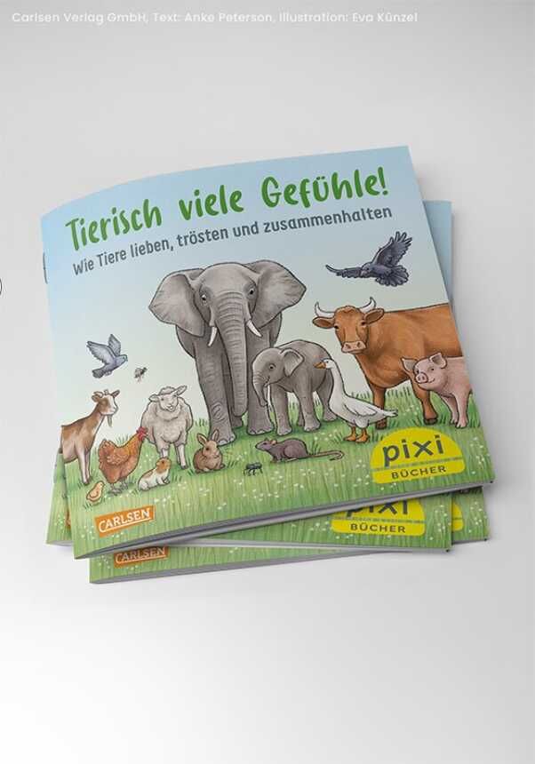 Gratis Pixi-Buch: Tierisch viele Gefühle (Neuerscheinung 2026) Gratis Pixi Buch: Tierisch viele Gefühle (Neuerscheinung 2026)