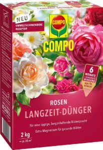 COMPO Rosen Langzeit Dünger, 2kg für 9,49€ statt 16,10€