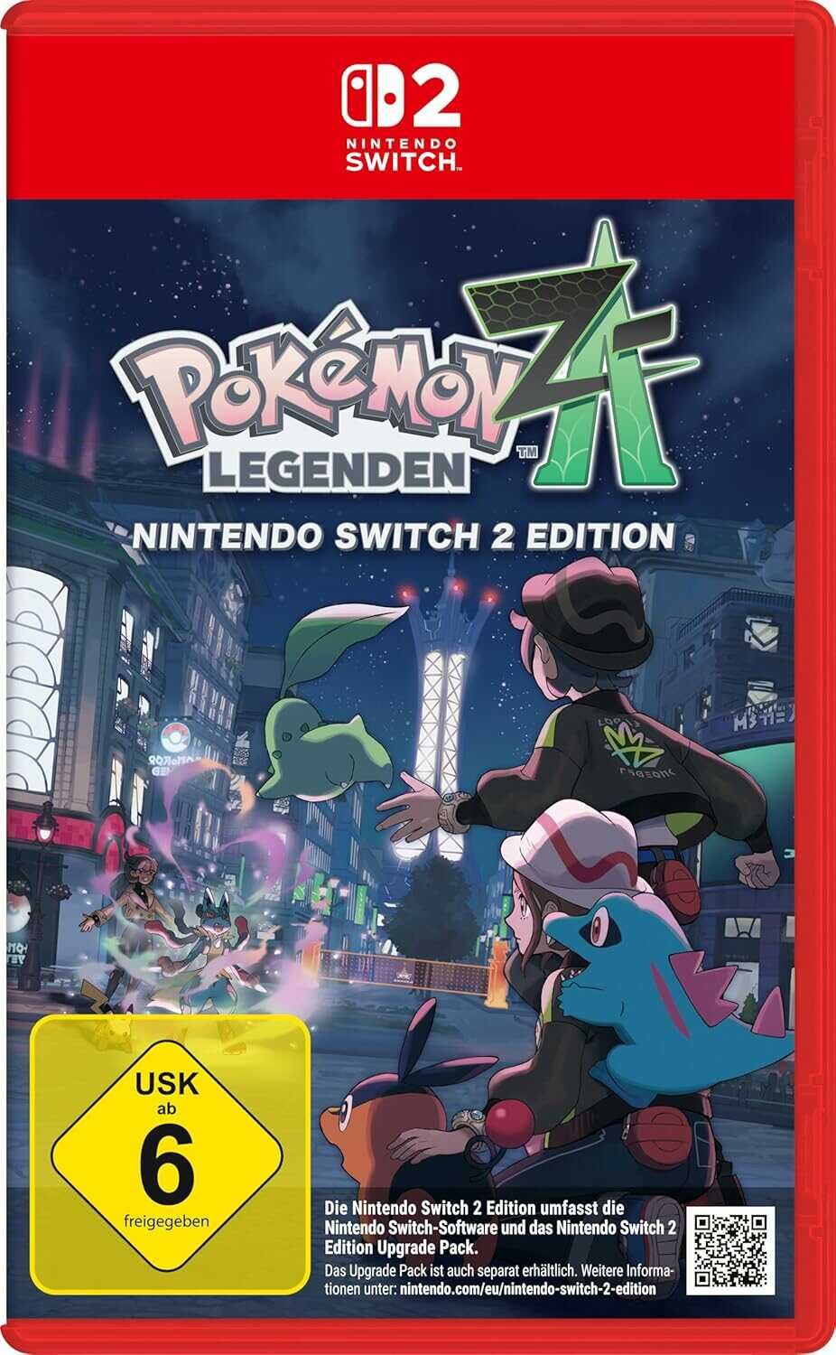 Pokémon Legenden: Z A – Nintendo Switch 2 Edition 36,44€ statt 49,99€