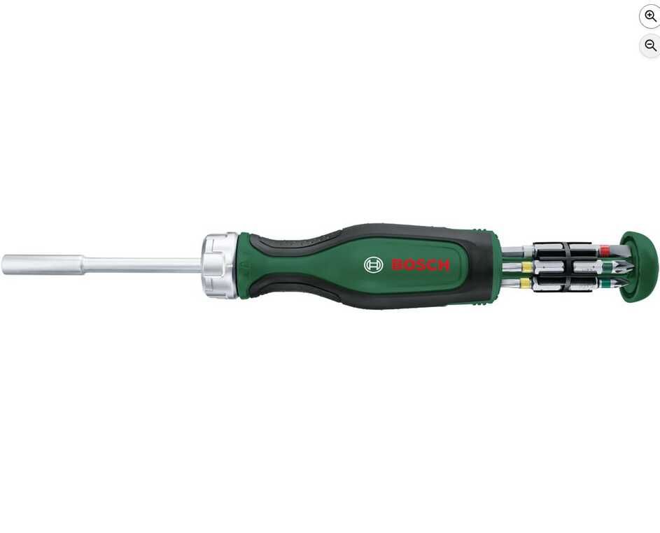Bosch Ratschenschraubendreher mit Bit Magazin, 12-teilig 14,19€ statt 17,99€ Bosch Ratschenschraubendreher mit Bit Magazin, 12 teilig 14,19€ statt 17,99€
