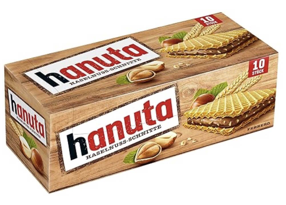 10er Pack Hanuta Haselnuss Schnitten für 2,27€ statt 3,29€