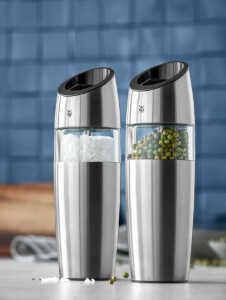 WMF Elektromühlen-Set 2-teilig, Edelstahl matt Glas für 59,25€ statt 86,77€ WMF Elektromühlen Set 2 teilig, Edelstahl matt Glas für 59,25€ statt 86,77€