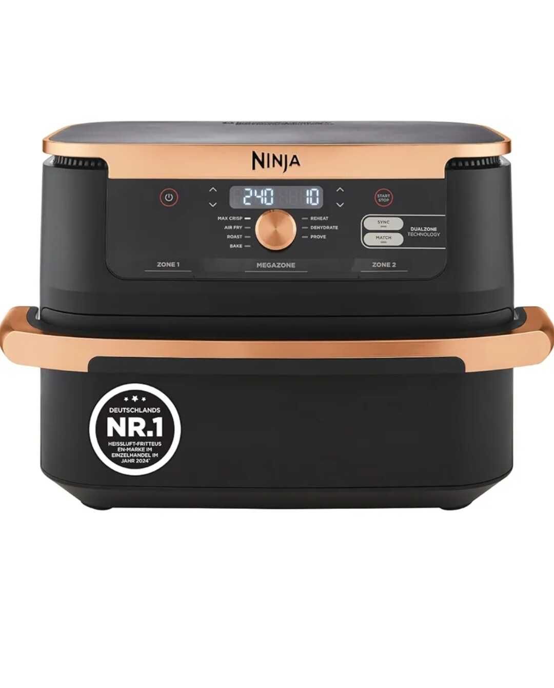 Ninja Foodi FlexDrawer Dual Zone Heißluftfritteuse AF500EUCP Ninja Foodi FlexDrawer Dual Zone Heißluftfritteuse AF500EUCP