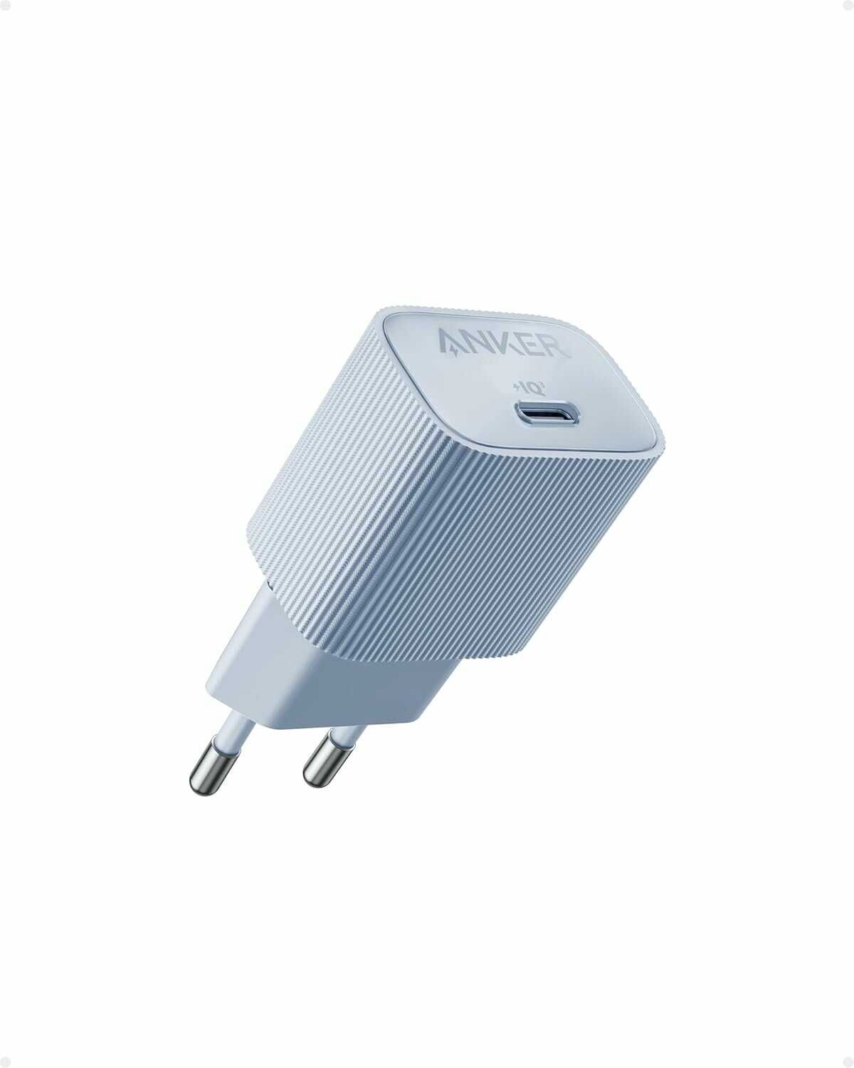 Anker Nano USB C Netzteil, 30W High Speed USB C Ladegerät, PIQ 3.0 und PPS  13,99€ statt 19,99€