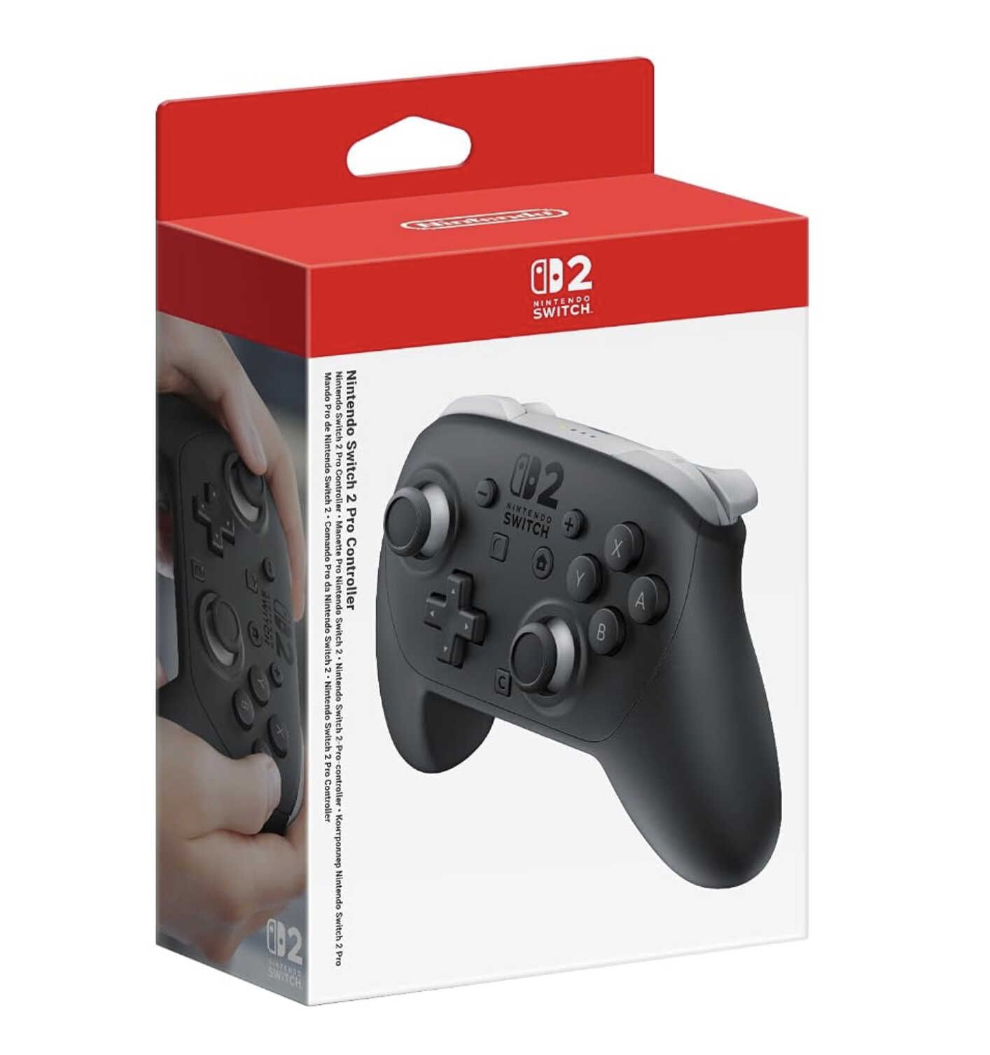 Nintendo Switch 2 Pro Controller für 63,99€ statt 72,99€ Nintendo Switch 2 Pro Controller für 63,99€ statt 72,99€