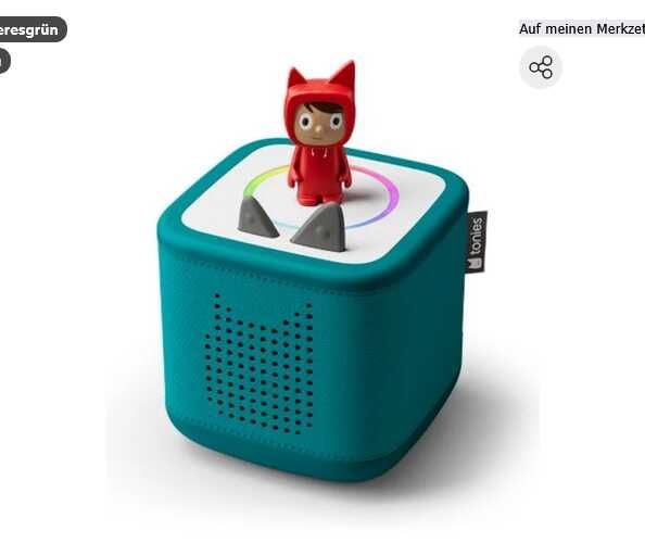 Toniebox 2 Meeresgrün Starter Set 101,99€ statt 119,99€