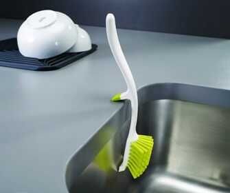 Joseph Joseph Edge Geschirrbürste mit Ablagefunktion  dunkelgrau [Prime]