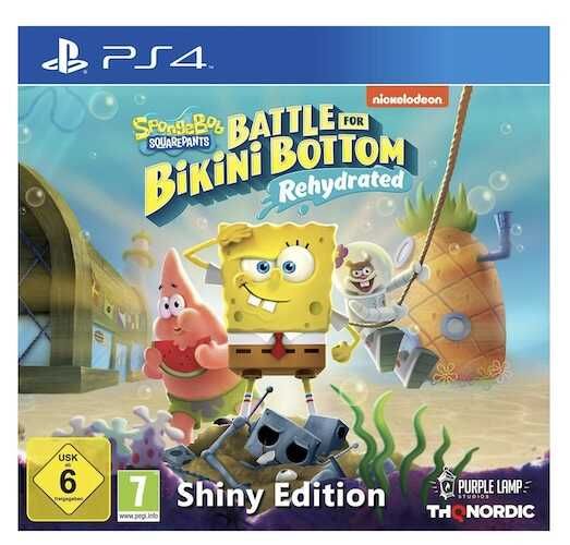 Spongebob SquarePants: Battle for Bikini Bottom - Rehydrated Shiny Edition (PS4 / Xbox One) für 12,99€ statt 42,95€ Spongebob SquarePants: Battle for Bikini Bottom Rehydrated Shiny Edition (PS4 / Xbox One) für 12,99€ statt 42,95€