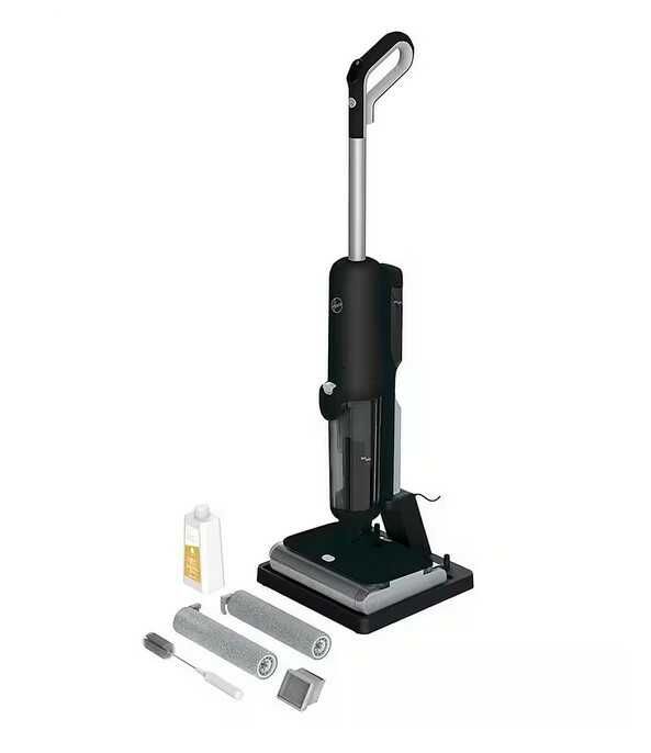 HOOVER Nass Trocken Sauger HW503 011 (230 W, beutellos, Lithium Ionen Akku, Doppelter Wassertank, 2 Bürstenwalzen) für 126,99€ statt 289,90€