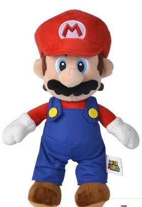 (Prime) Simba 109231010   Super Mario Plüschfigur, 30cm, kuschelweich, Nintendo
