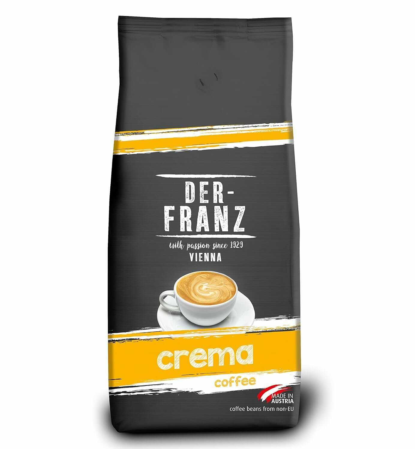 [Spar Abo] Der Franz Crema Kaffeebohnen, 1kg 13,20€ statt 22,24€