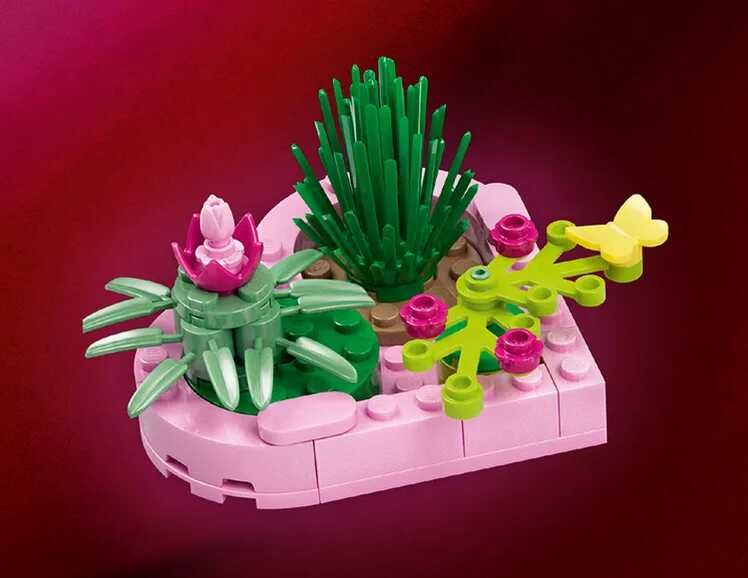 [LEGO] Bau ein LEGO Blumenherz und nimm es mit nach Hause!