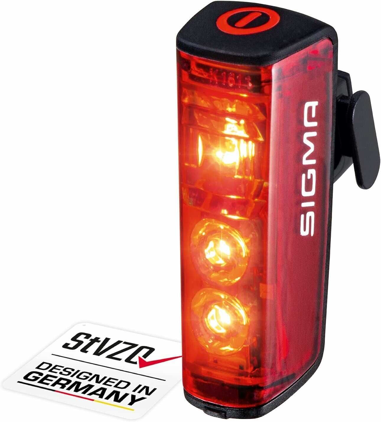 [Prime] SIGMA Blaze Fahrrad Rücklicht | StVZO zugelassen, Bremslicht, Akkubetrieben 16,99€ statt 23,90€