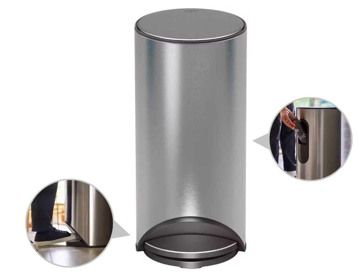 Joseph Joseph Arc Easy Push Abfalleimer | 30 l   58,90€ statt 129,90€