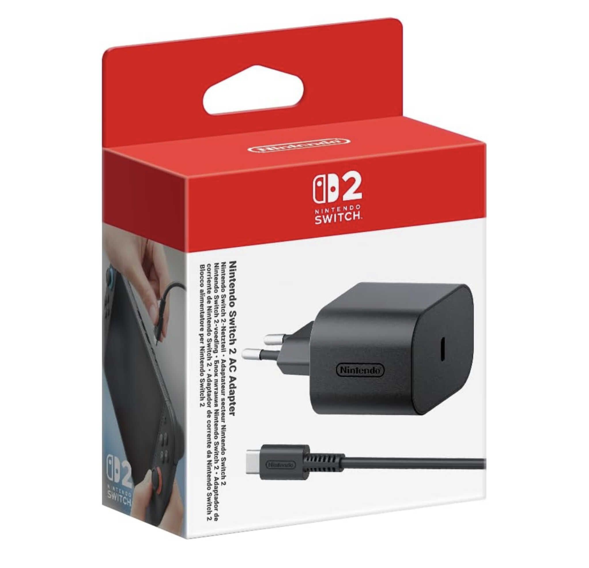 Nintendo Switch 2-Netzteil für 19,27€ statt 22,99€ Nintendo Switch 2 Netzteil für 19,27€ statt 22,99€