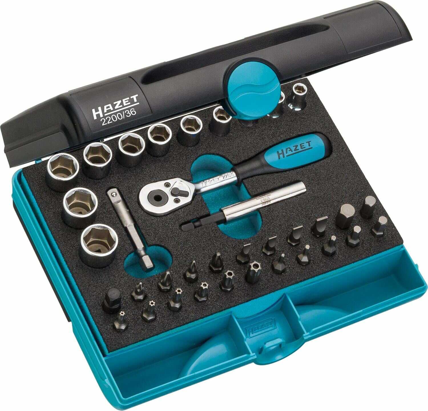 Hazet 2200/36 Schraubendreher Einsatz Bit Satz 120,49€ statt  184,50€