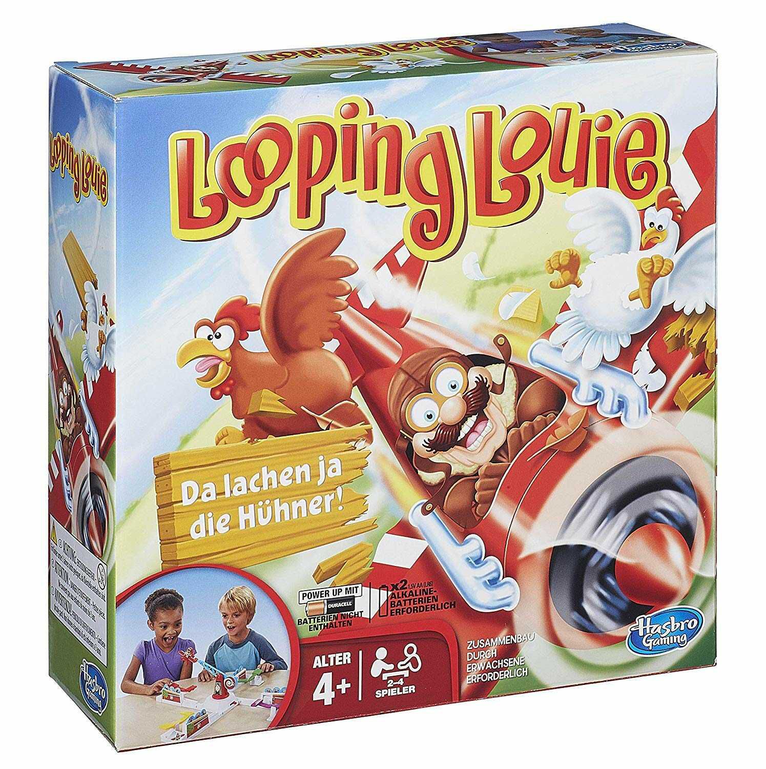 Hasbro Gaming Looping Louie, lustiges Gesellschaftsspiel für 2 bis 4 Spieler ab 4 Jahren  Für 21,99€ PVG 26,94€