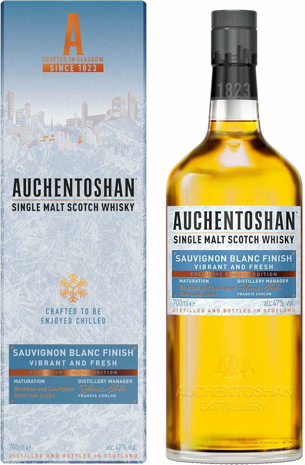 Auchentoshan Sauvignon Blanc | Single Malt Whisky | 47% Vol | 700ml  29,19€ statt  37,32€