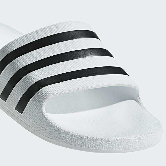 adidas Adilette Aqua in weiß/ schwarz für 14€ statt 20,50€