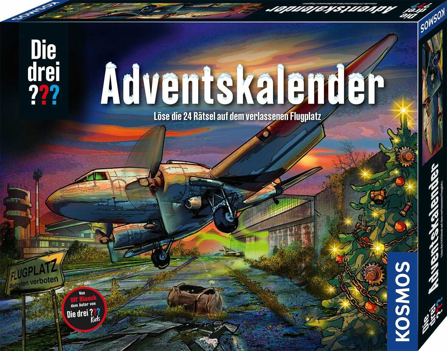 Die drei ??? Adventskalender von KOSMOS 632571, Löse die 24 Rätsel   Für 11,99€ PVG 15,64€