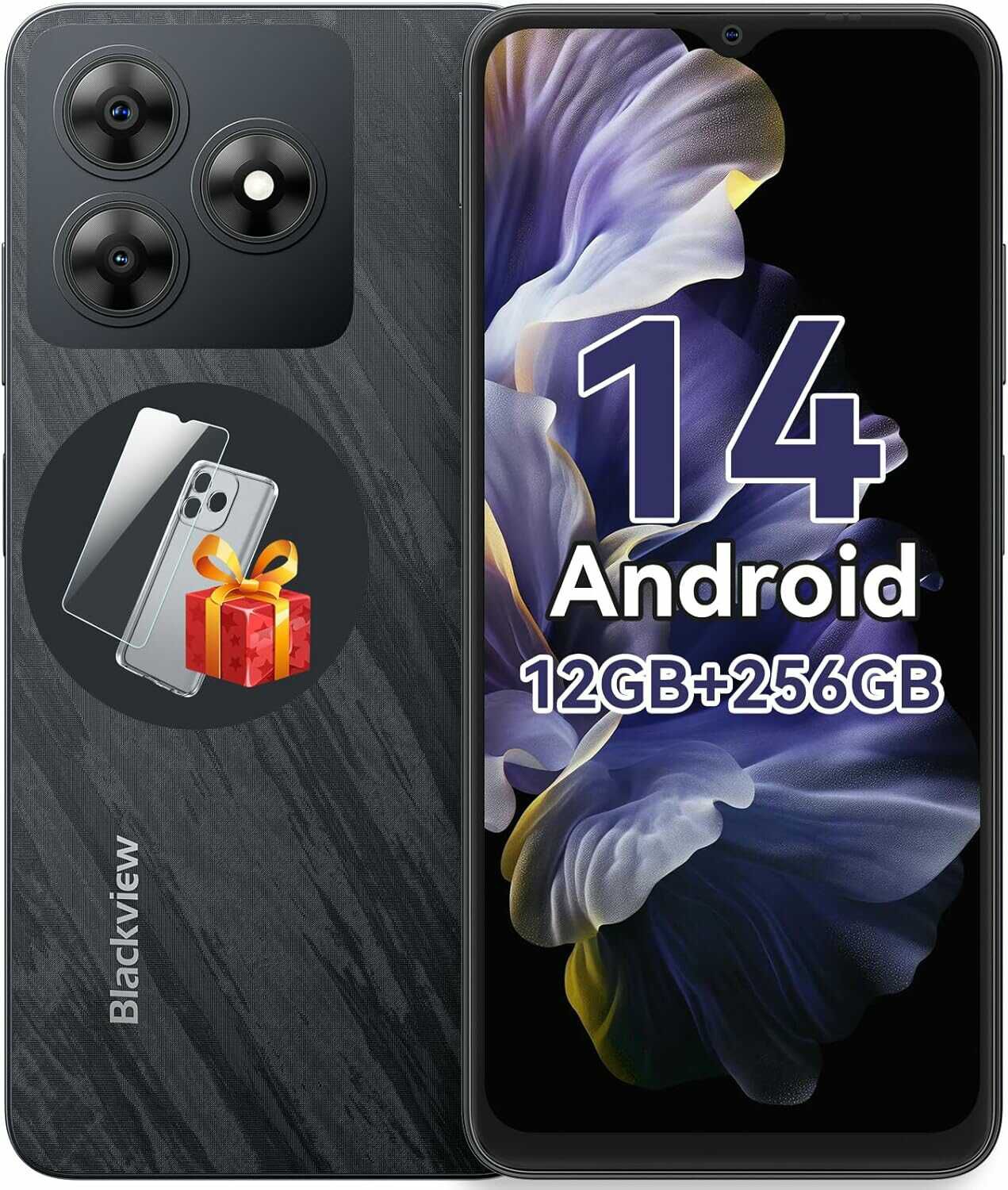 Blackview  WAVE8   Handy ohne Vertrag (12GB RAM + 256GB Speicher) 99,99€