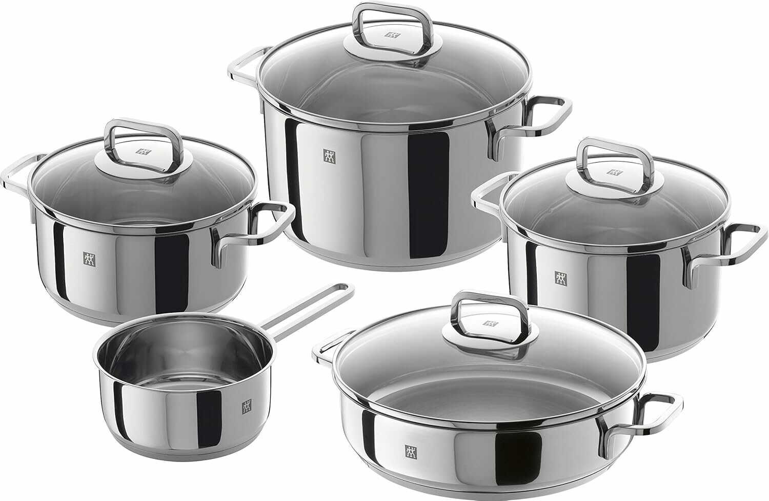 Zwilling Quadro Topf Set, 5 teilig 149€ statt 192,61€