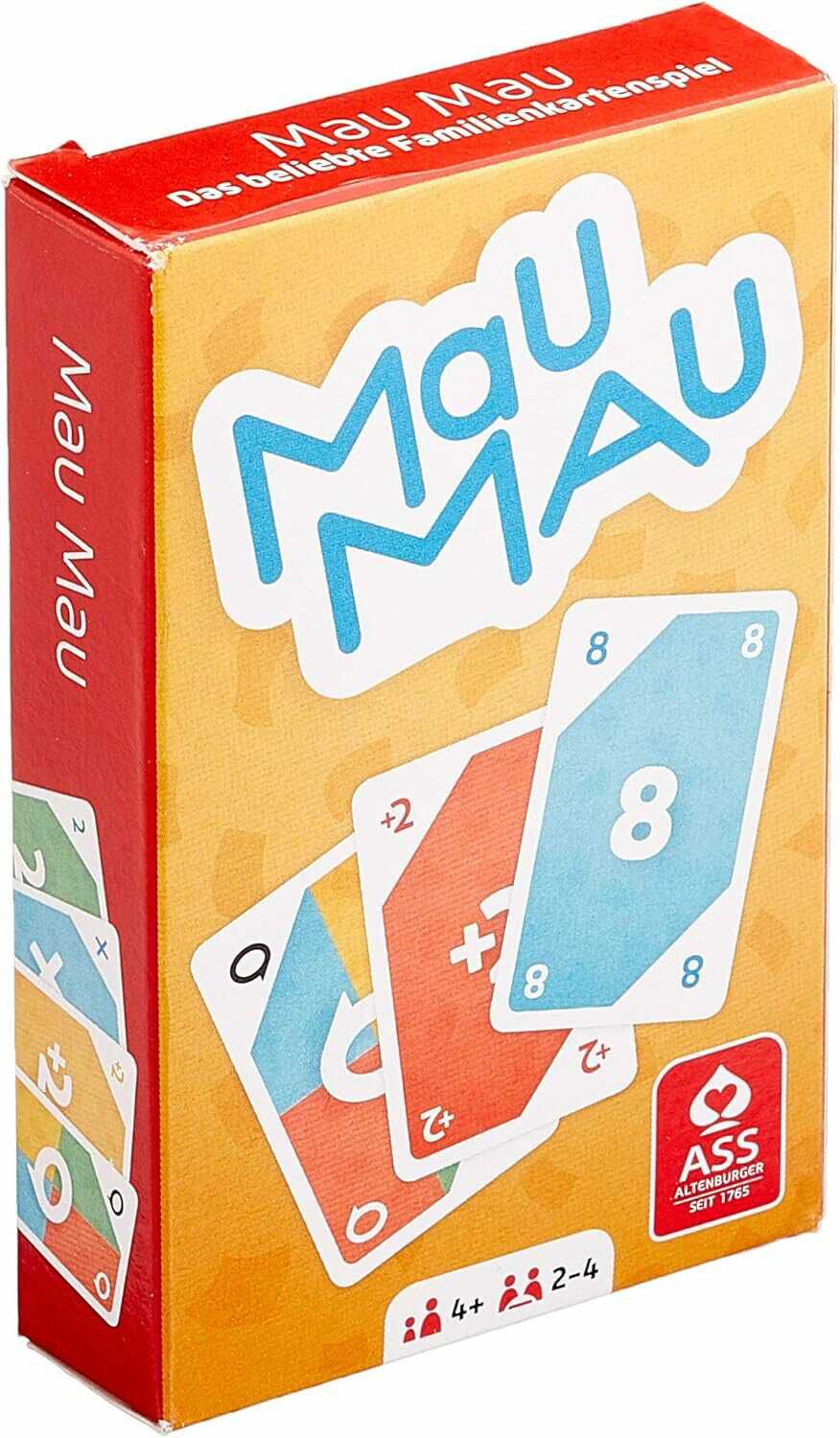 ASS Altenburger 22572039   Mau Mau, Kartenspiel für 3,99€ PVG 4,99€