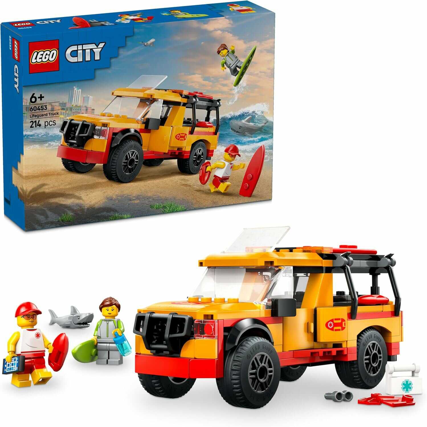 LEGO City 60453 Einsatzfahrzeug der Rettungsschwimmer  14,99€ statt  19,18€