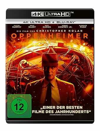 Oppenheimer [4K Ultra HD] + [Blu ray 2D] für 19,99€ statt 28€