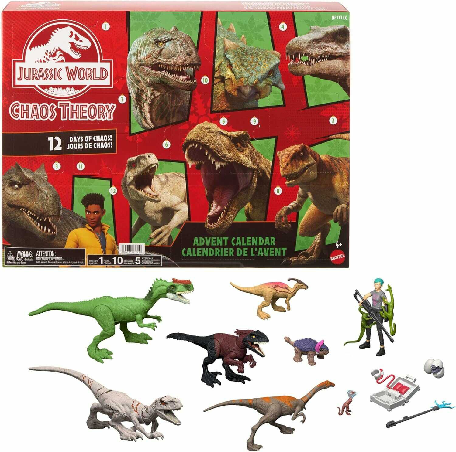 Jurassic World Chaostheorie Exklusiver Adventskalender 19,99€ statt 21,99€
