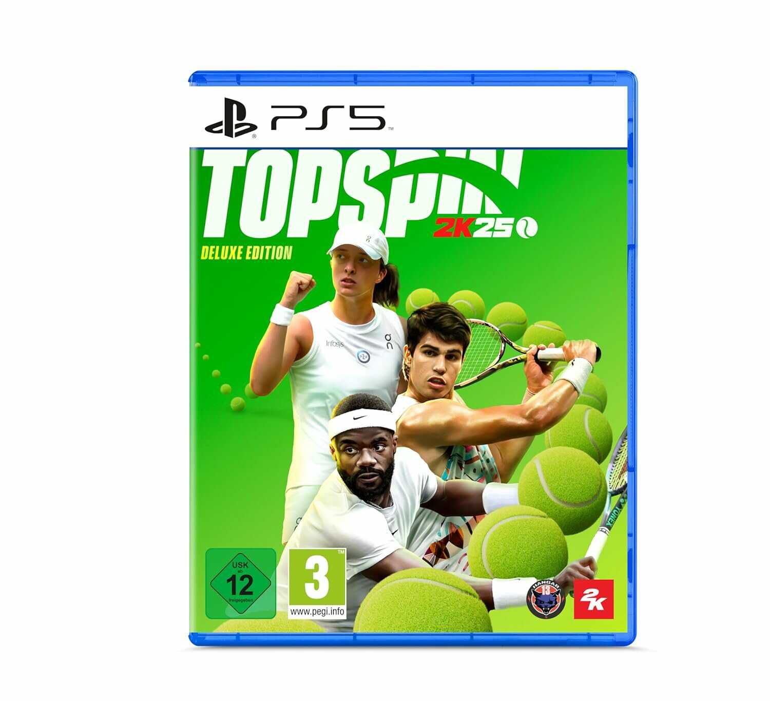 TopSpin 2K25 Deluxe Edition (PS5) inkl. 1700 VC Ingame Währung für  15,92€ PVG 29,95€