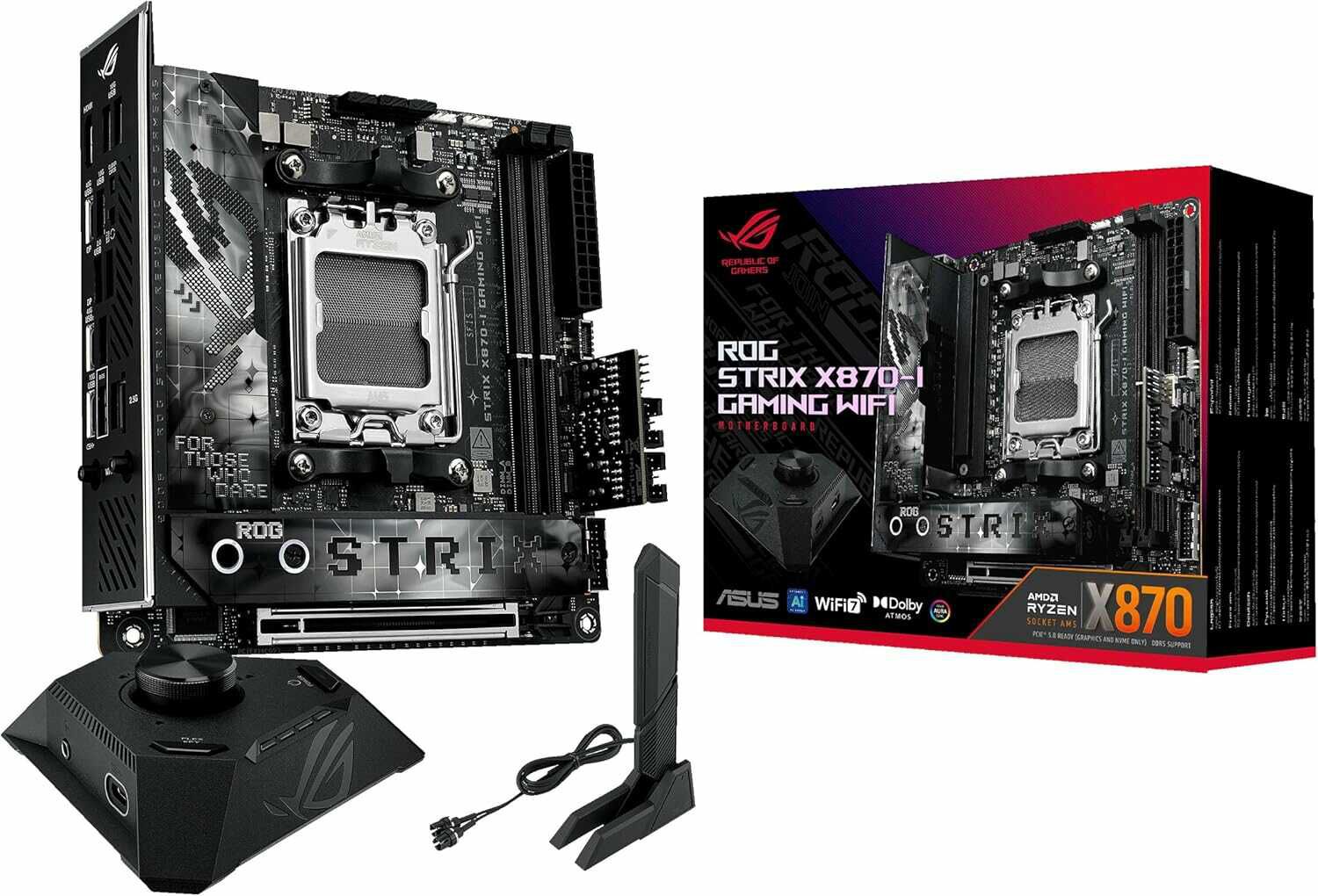 ASUS ROG Strix X870 I Gaming WiFi 339€ statt 379€