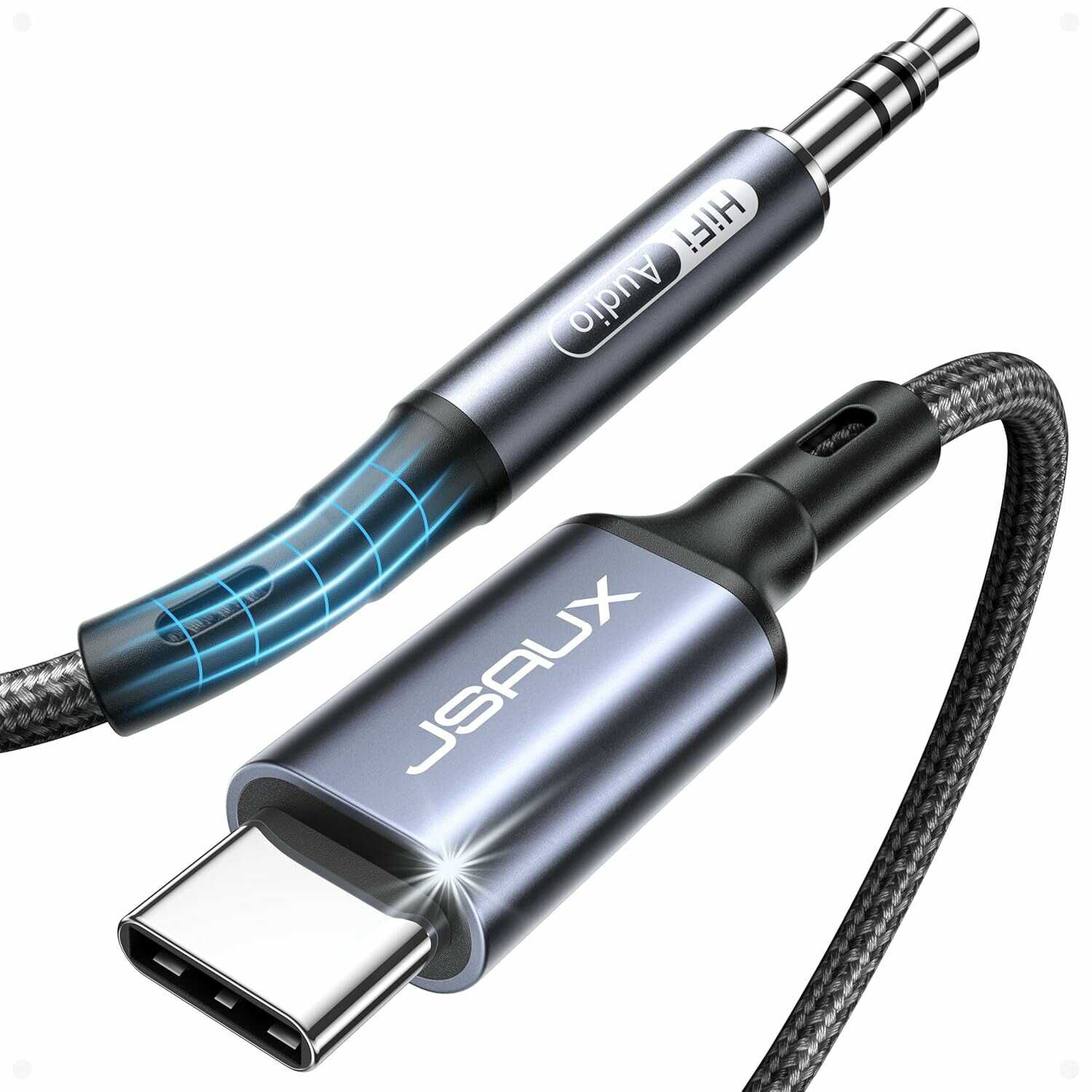 JSAUX USB C auf Klinken/ Aux Kabel 3.5mm, 1M 4,96€ statt 6,99€ JSAUX USB C auf Klinken/ Aux Kabel 3.5mm, 1M 4,96€ statt 6,99€