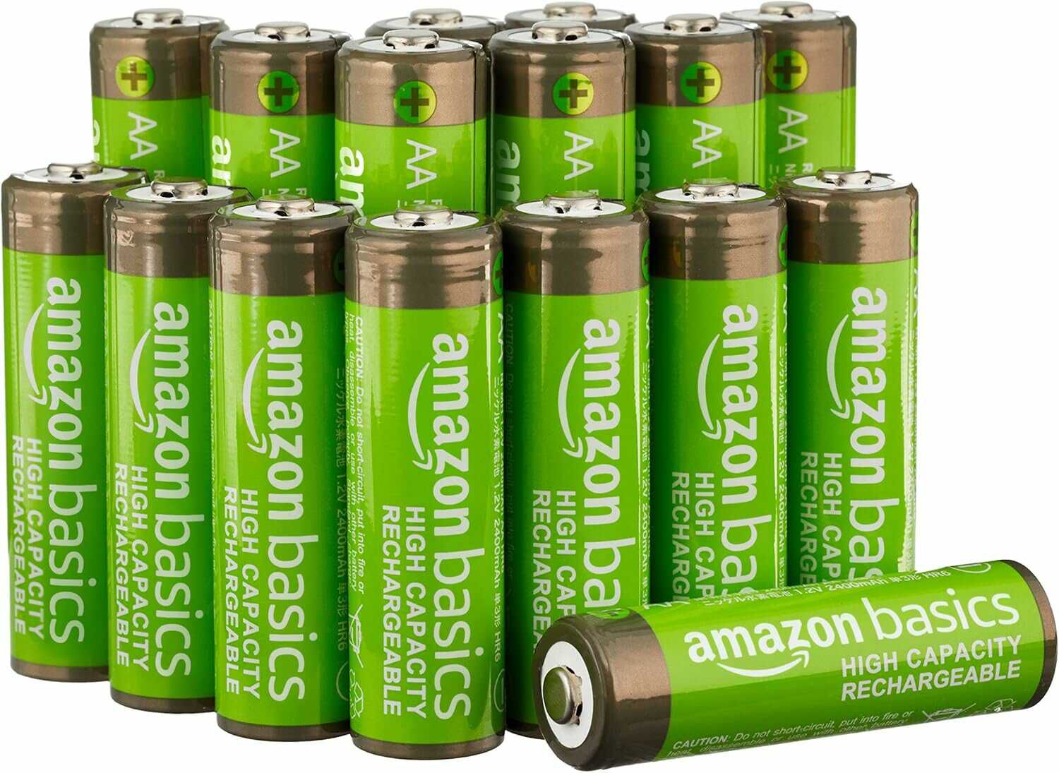 16 Stück Amazon Basics AA NiMH Akkus 12,94€ statt 20,03€