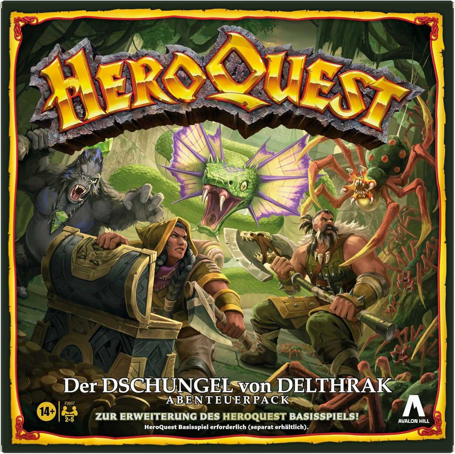HeroQuest Der Dschungel von Delthrak Abenteuerpack 34,91€ statt 43,40€