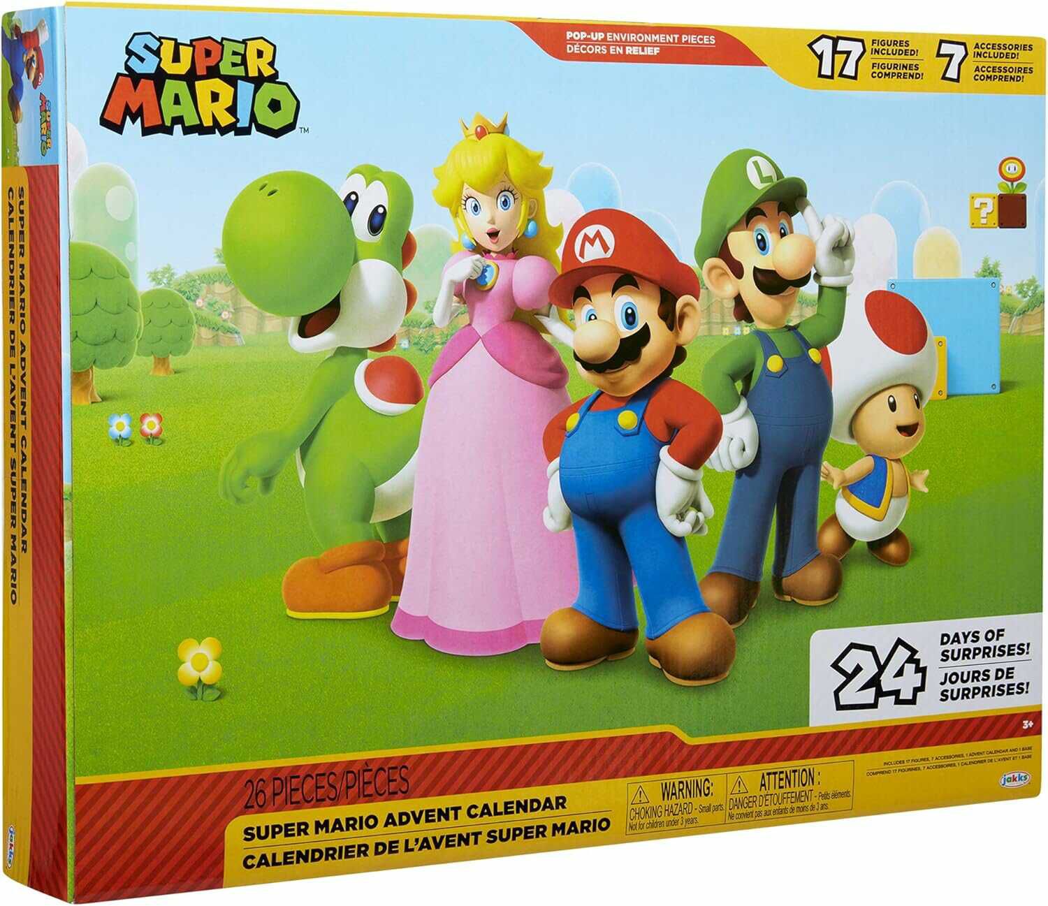 Super Mario Adventskalender 16,23€ statt 35,95€