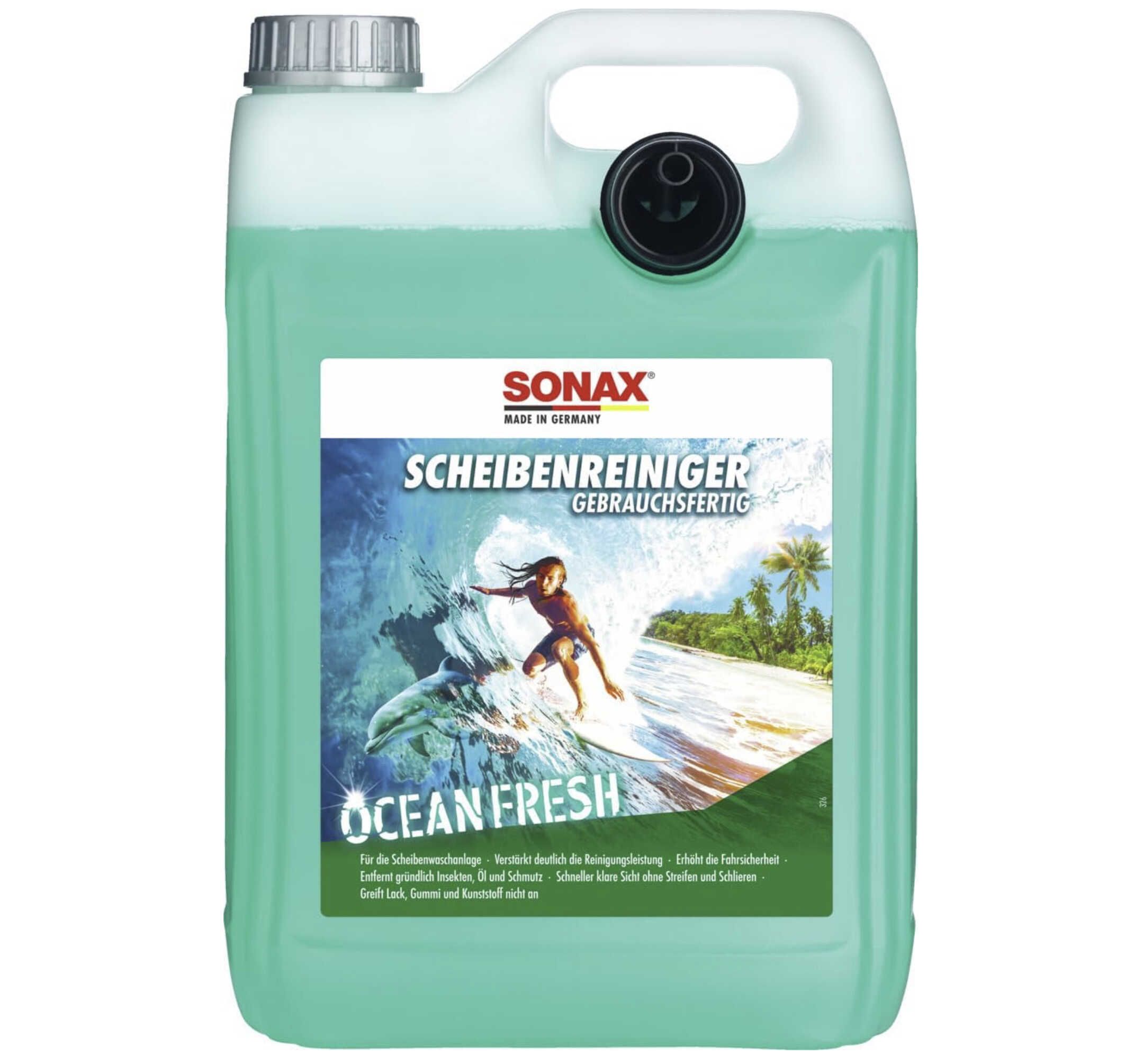 SONAX Scheibenreiniger gebrauchsfertig Ocean Fresh (5 Liter) für 7,39€ statt 11,14€
