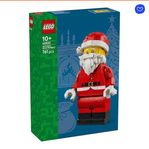 LEGO 40820 Große Weihnachtsmann-Minifigur 42,49€ statt 50,70€ LEGO 40820 Große Weihnachtsmann Minifigur 42,49€ statt 50,70€
