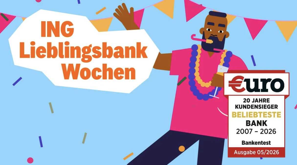 ING: 200€ Prämie für kostenloses Girokonto (1.000€ Geldeingang)