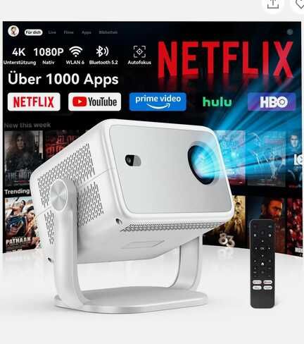 Black View Huidun PT10 Beamer FullHD mit 4K Upscaling für 98,59€ statt 129,99€ Black View Huidun PT10 Beamer FullHD mit 4K Upscaling für 98,59€ statt 129,99€