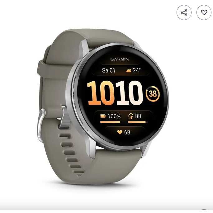 Garmin Venu 4   45 mm Schwarz/Silber 377,99€ statt 418€